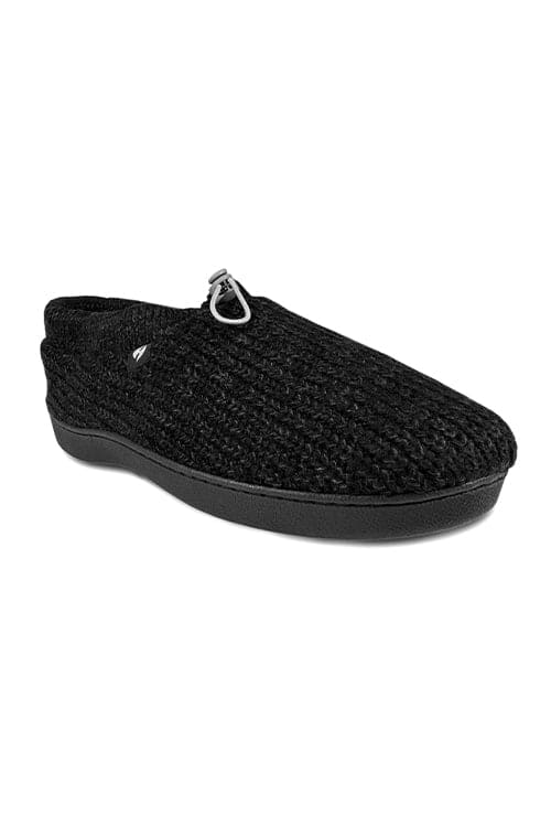 Men's Noah Rib Knit Drawstring Slippers