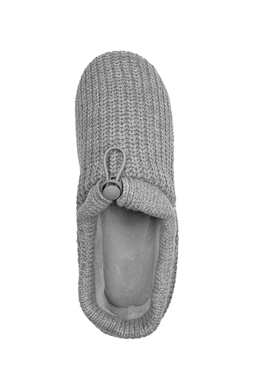 Men's Noah Rib Knit Drawstring Slippers