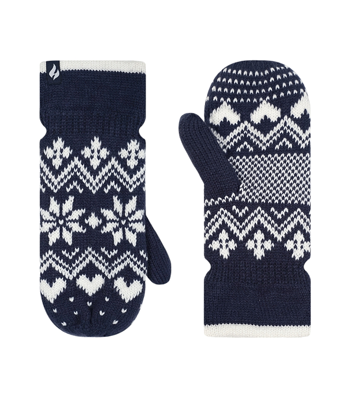 Women's Brussels Geometric Mittens