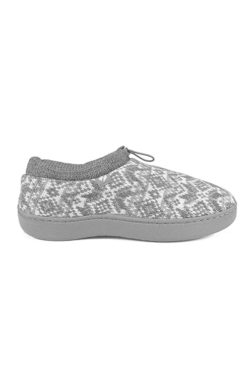 Women's Emma Fairisle Knit Drawstring Slippers