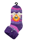 Women's Annabelle Stripe Lounge Socks Packaging