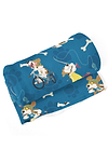 Heat Holders Active Pup Blanket Blue - Rolled