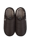 Heat Holders Men's Drawstring Slipper Black - Top View
