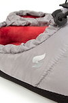 Heat Holders Men's Drawstring Slipper Grey - Toggle Detail