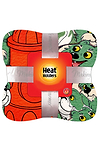 Heat Holders Hero Worship Dog Print Thermal Blanket Personal Size Matcha