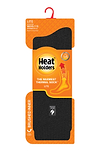 Heat Holders Men's Big and Tall Dunlin Lite Thermal Crew Sock Black - Pack