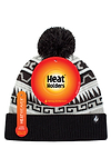 Heat Holders Men's Sawyer Snowsports Thermal Hat Black/Charcoal - Packaging
