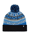 Heat Holders Men's Sawyer Snowsports Thermal Hat Blue/Black - Flat