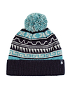 Heat Holders Men's Sawyer Snowsports Thermal Hat Navy/Teal - Flat