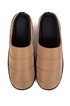 Heat Holders Women's Scuff Slipper Khaki - Top View