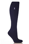 Heat Holders Women's Ashley Solid Long Thermal Sock Navy #color_navy