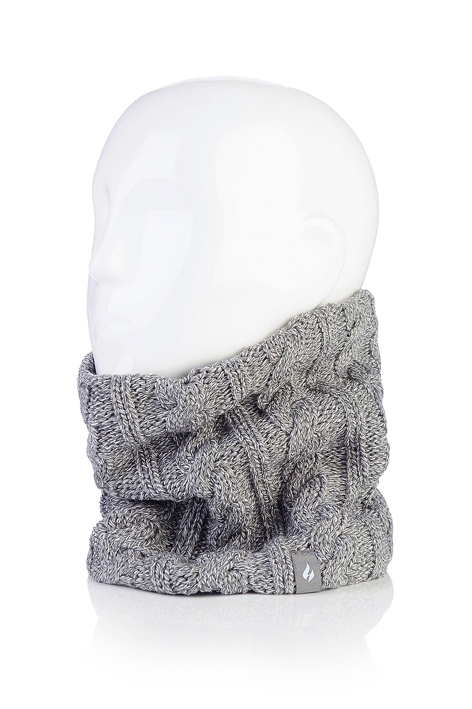 Heat Holders Women's Emily Thermal Neck Warmer Cloud Grey #color_cloud grey