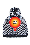 Heat Holders Women's Katelyn Textured Knit Thermal Hat Black - Packaging