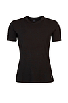 Heat Holders Women's ULTRA LITE Short Sleeve T-Shirt Black #color_black