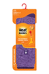 Heat Holders Women's Viola Lite Twist Thermal Crew Sock Purple - Packaging