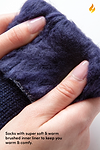 Heat Holders Women's Melissa LITE™ Fairisle Crew Socks - Socks with super soft & warm brushed inner liner to keep you warm & comfy