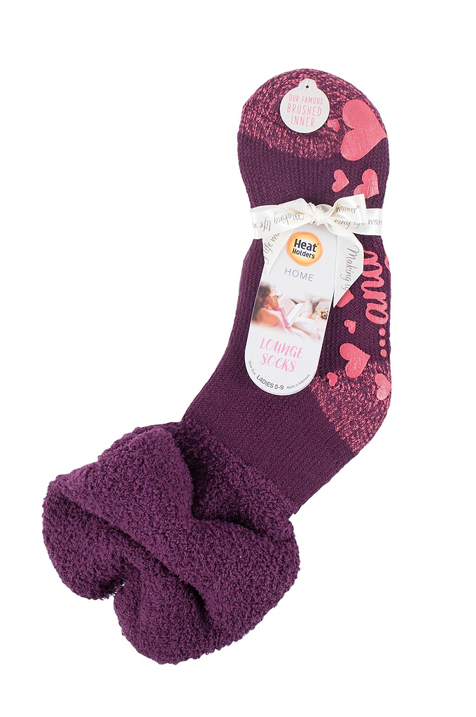 Women's Cozy Slouch Lounge Socks Packaging