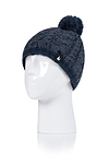 Heat Holders Boys Thermal Pom Pom Hat Denim/Navy #color_denim/navy