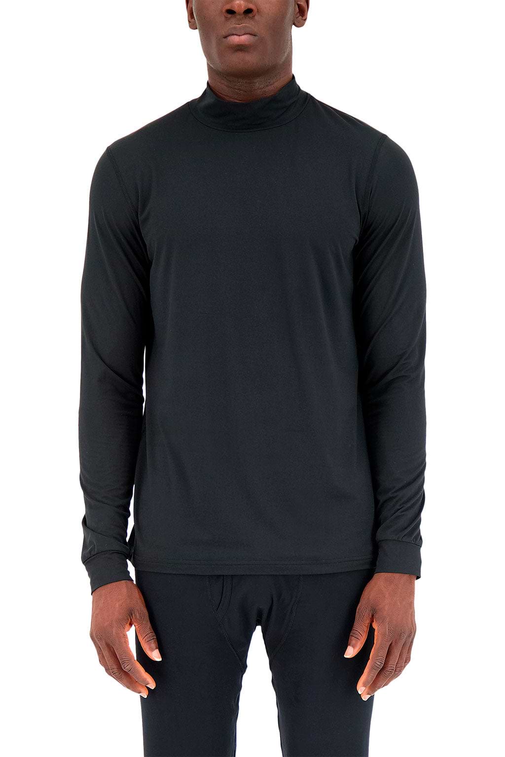 Mock neck thermal top cheap