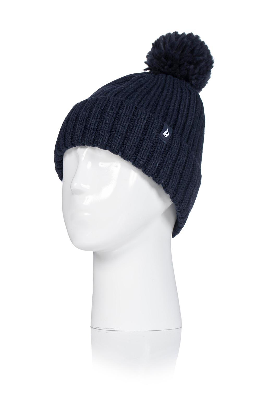 Joules black bobble hat on sale