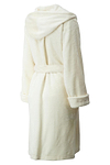 Heat Holders Womens Spa Robe Ivory - Rear Side