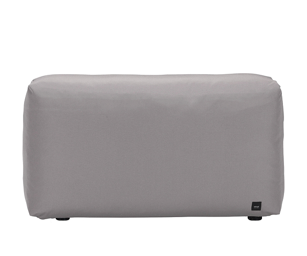 sofa side - 105x31 - outdoor - grey