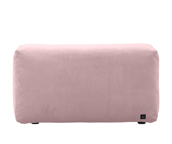 sofa side - 105x31 - velvet - violett