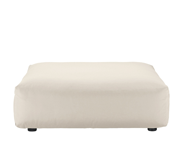 sofa seat - 105x105 - outdoor - creme