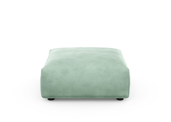 sofa seat - velvet - mint - 84cm x 84cm