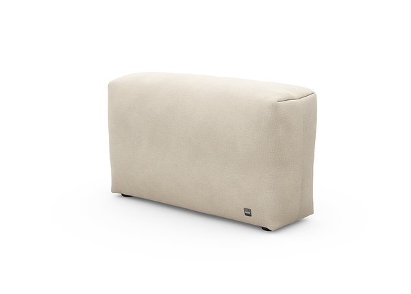 sofa side - linen - platinum - 105cm x 31cm