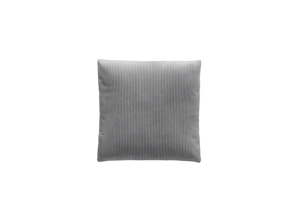 big pillow - cord velours  -  light grey