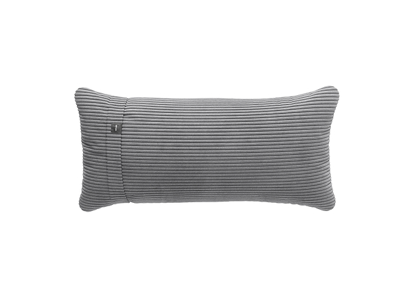 pillow - cord velours - light grey