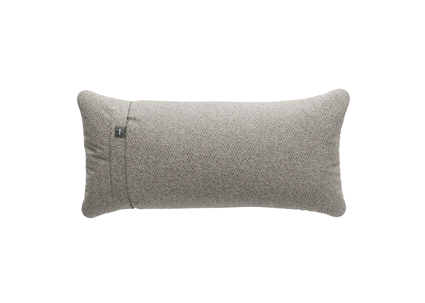 pillow - knit - grey