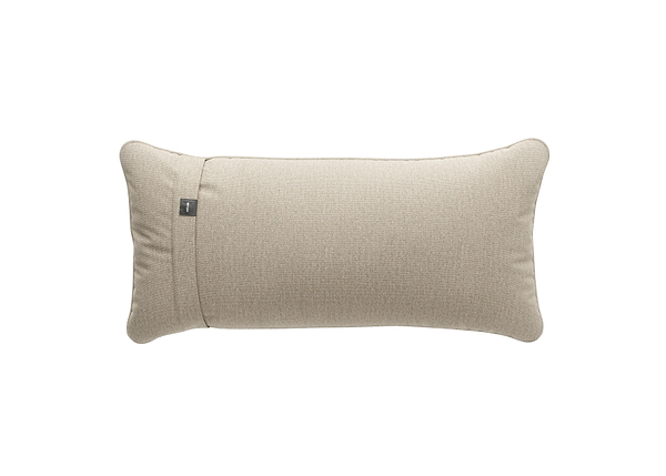 pillow - linen - platinum