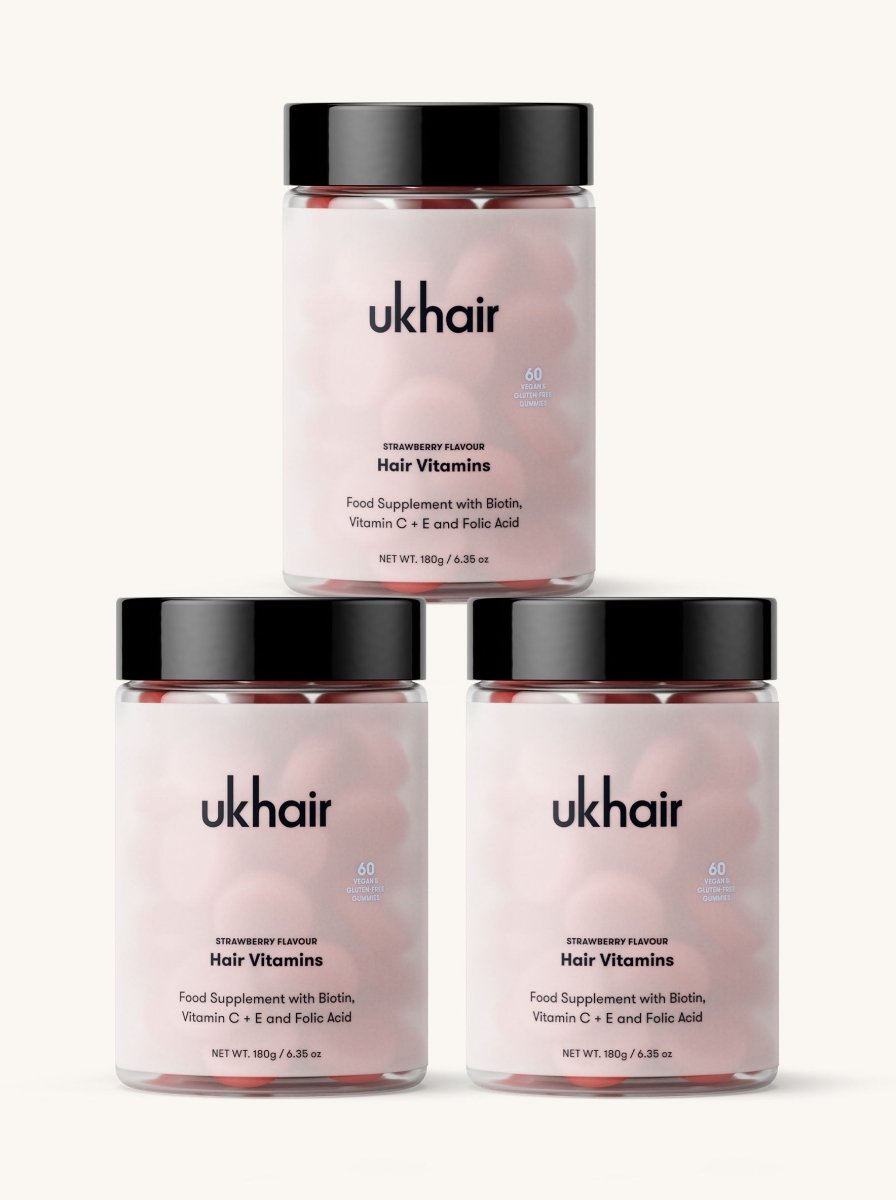 Hair Vitamins 90 Day Supply - UKLASH