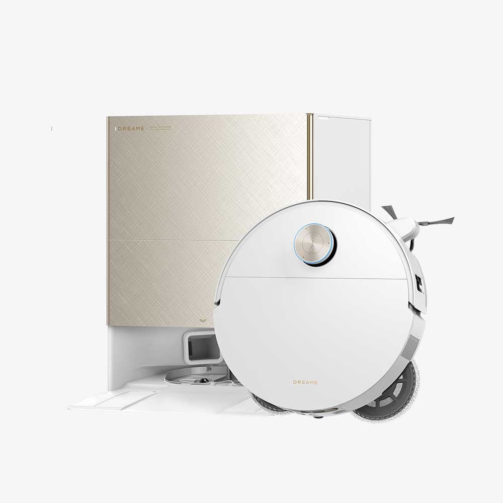 Dreame X60 Ultra Complete White - robot vacuum with docking station