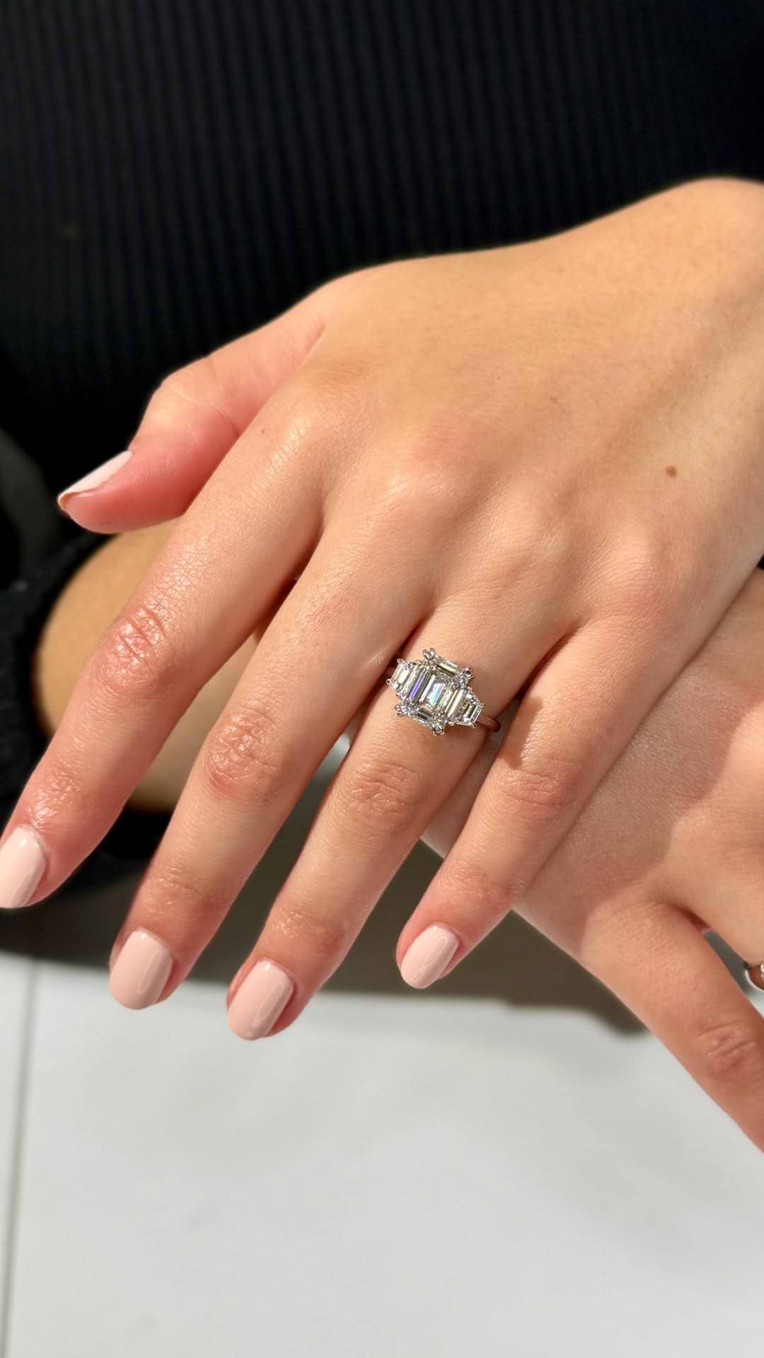 Three Stone Diamond Ring