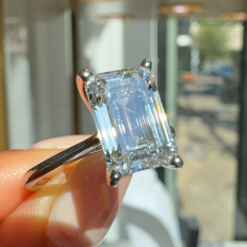Dior Solitaire Stackable Ring
