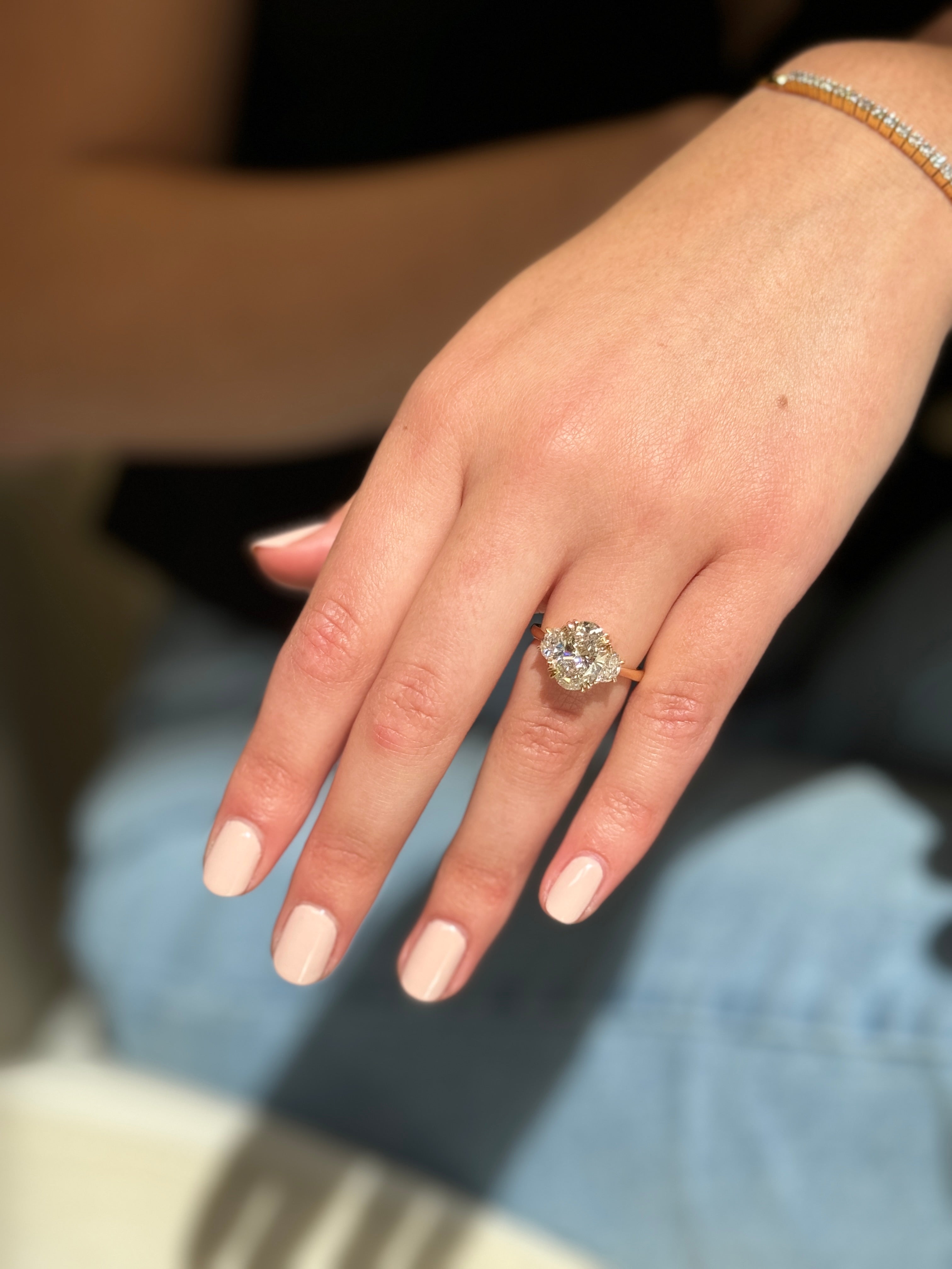 Three Stone Diamond Ring