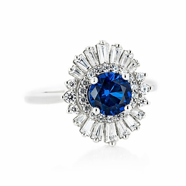 Delphine Vintage Engagement Ring