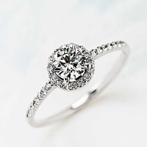 Diamond Halo Ring