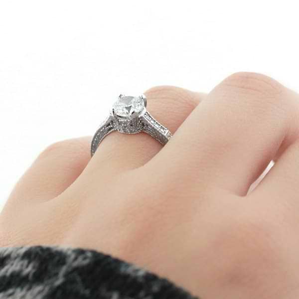 Ella Antique Engagement Ring