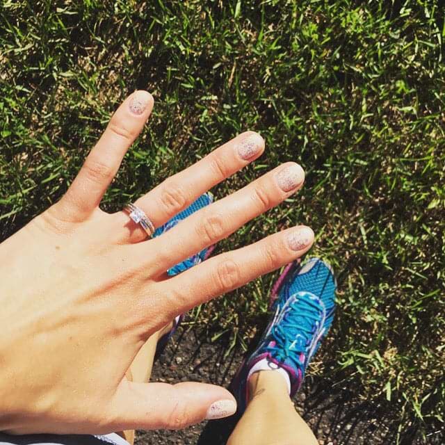 Traditional Engagement Ring featured on Niki's Instagram