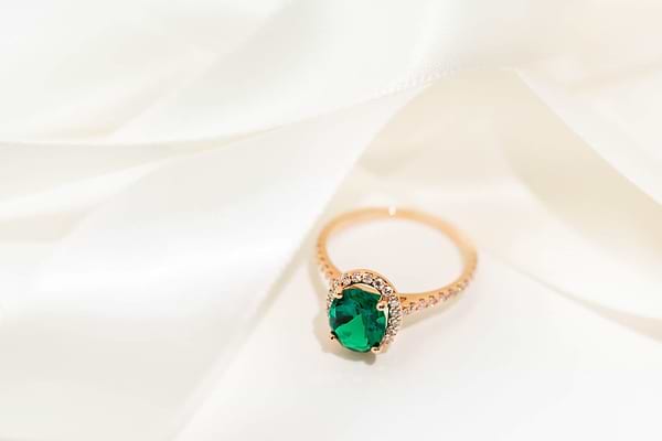 Heroine Accented Engagement Ring