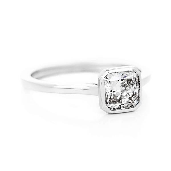 Lilac Stackable Solitaire Engagement Ring