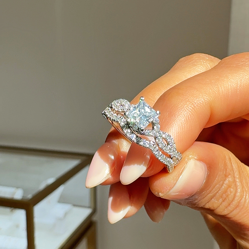 Infinity Engagement Ring