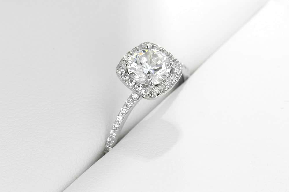 Venetian Stackable Engagement Ring