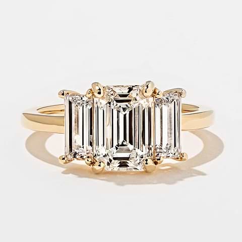Three Stone Diamond Ring