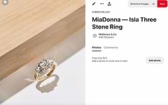 Three Stone Diamond Ring