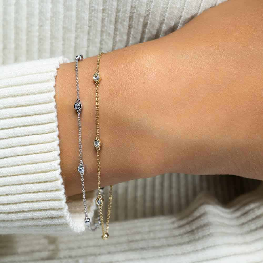 Diamond Station Bracelet